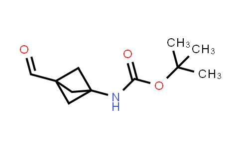 CAS No. 1638771-06-8, tert-Butyl N-{3-formylbicyclo[1.1.1]pentan-1-yl}carbamate