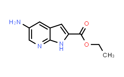 CAS No. 1638771-09-1, Ethyl 5-amino-1H-pyrrolo[2,3-b]pyridine-2-carboxylate