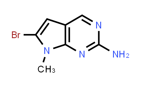 MC529850 | 1638771-12-6 | 6-Bromo-7-methyl-7H-pyrrolo[2,3-d]pyrimidin-2-amine