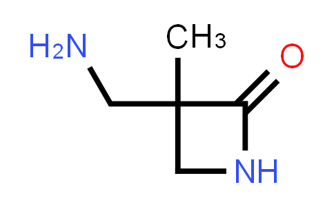 CAS No. 1638771-26-2, 3-(Aminomethyl)-3-methylazetidin-2-one
