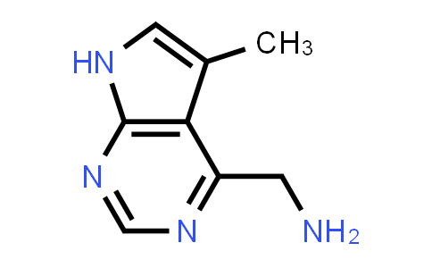 CAS No. 1638771-54-6, {5-Methyl-7H-pyrrolo[2,3-d]pyrimidin-4-yl}methanamine