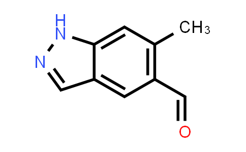 CAS No. 1638771-81-9, 6-Methyl-1H-indazole-5-carbaldehyde