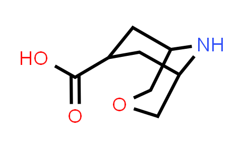 CAS No. 1638771-99-9, 3-Oxa-9-azabicyclo[3.3.1]nonane-7-carboxylic acid