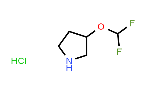 CAS No. 1638772-00-5, 3-(Difluoromethoxy)pyrrolidine hydrochloride