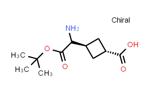CAS No. 1638772-03-8, trans-3-(Boc-aminomethyl)cyclobutanecarboxylic acid