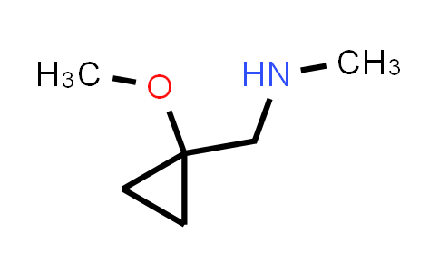 CAS No. 1638772-10-7, 1-(1-Methoxycyclopropyl)-N-methylmethanamine