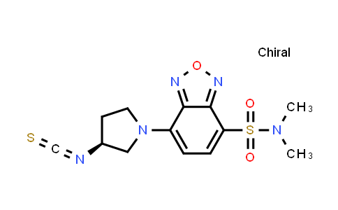 MC529904 | 163927-32-0 | (S)-7-(3-Isothiocyanatopyrrolidin-1-yl)-N,N-dimethylbenzo[c][1,2,5]oxadiazole-4-sulfonamide