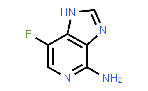 CAS No. 1639965-60-8, 7-Fluoro-1H-imidazo[4,5-c]pyridin-4-amine