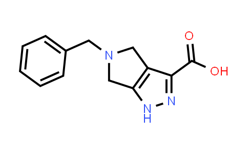 CAS No. 1642786-54-6, 5-Benzyl-1,4,5,6-tetrahydropyrrolo[3,4-c]pyrazole-3-carboxylic acid