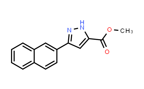 CAS No. 164295-93-6, Methyl 3-(2-naphthyl)-1H-pyrazole-5-carboxylate