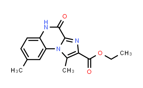 CAS No. 164329-39-9, Ethyl 1,8-dimethyl-4-oxo-4,5-dihydroimidazo[1,2-a]quinoxaline-2-carboxylate