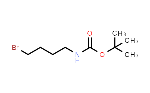 CAS No. 164365-88-2, tert-Butyl (4-bromobutyl)carbamate