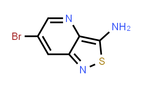 CAS No. 1643854-27-6, 6-Bromoisothiazolo[4,3-b]pyridin-3-amine