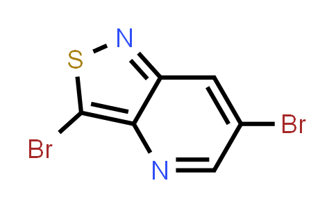 CAS No. 1643854-33-4, 3,6-Dibromoisothiazolo[4,3-b]pyridine