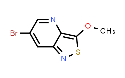 CAS No. 1643854-38-9, 6-Bromo-3-methoxyisothiazolo[4,3-b]pyridine