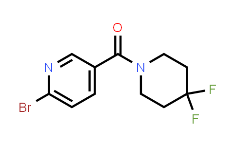 CAS No. 1643918-60-8, (6-Bromopyridin-3-yl)(4,4-difluoropiperidin-1-yl)methanone