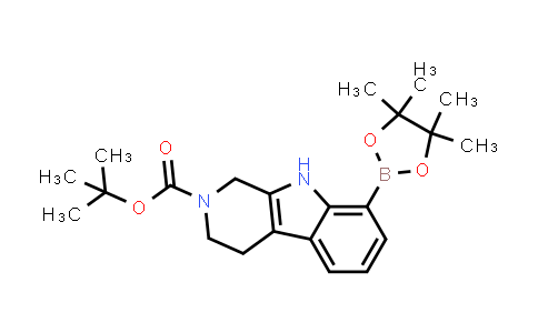 CAS No. 1643923-16-3, tert-Butyl 8-(4,4,5,5-tetramethyl-1,3,2-dioxaborolan-2-yl)-3,4-dihydro-1H-pyrido[3,4-b]indole-2(9H)-carboxylate