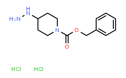 CAS No. 1644088-97-0, benzyl 4-hydrazinylpiperidine-1-carboxylate dihydrochloride