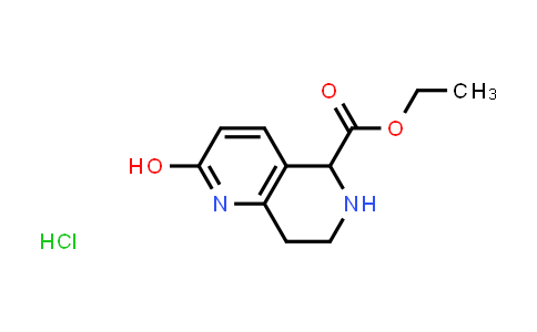 CAS No. 1644236-95-2, Ethyl 2-hydroxy-5,6,7,8-tetrahydro-1,6-naphthyridine-5-carboxylate hydrochloride