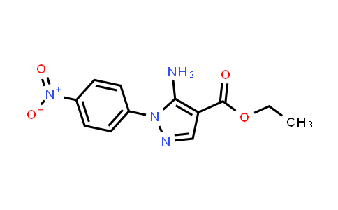 CAS No. 16459-35-1, ethyl 5-amino-1-(4-nitrophenyl)pyrazole-4-carboxylate