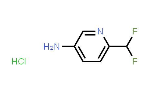 CAS No. 1646152-50-2, 6-(Difluoromethyl)pyridin-3-amine hydrochloride