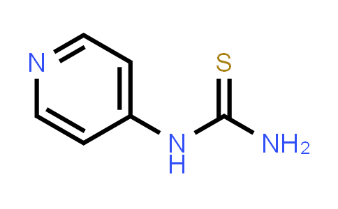 CAS No. 164670-44-4, 1-(Pyridin-4-yl)thiourea