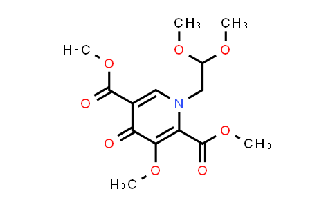 CAS No. 1646862-02-3, Dimethyl 1-(2,2-dimethoxyethyl)-3-methoxy-4-oxo-1,4-dihydropyridine-2,5-dicarboxylate
