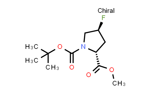 CAS No. 1648910-85-3, (2R,4S)-1-Tert-butyl 2-methyl 4-fluoropyrrolidine-1,2-dicarboxylate