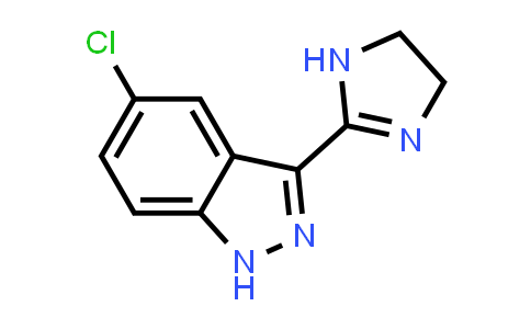CAS No. 1649964-23-7, 5-Chloro-3-(4,5-dihydro-1H-imidazol-2-yl)-1H-indazole