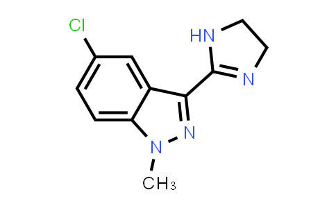CAS No. 1649964-27-1, 5-Chloro-3-(4,5-dihydro-1H-imidazol-2-yl)-1-methyl-1H-indazole