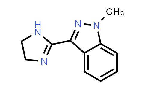 CAS No. 1649964-41-9, 3-(4,5-Dihydro-1H-imidazol-2-yl)-1-methyl-1H-indazole