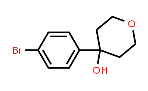 CAS No. 165119-46-0, 4-(4-Bromophenyl)tetrahydro-2H-pyran-4-ol