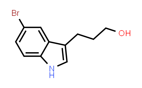 CAS No. 165250-34-0, 3-(5-Bromo-1H-indol-3-yl)propan-1-ol