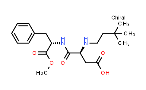 CAS No. 165450-17-9, (S)-3-((3,3-Dimethylbutyl)amino)-4-(((S)-1-methoxy-1-oxo-3-phenylpropan-2-yl)amino)-4-oxobutanoic acid