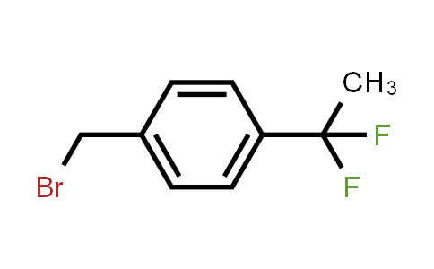 CAS No. 1654773-79-1, 1-(Bromomethyl)-4-(1,1-difluoroethyl)benzene