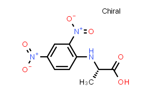 CAS No. 1655-52-3, (S)-2-((2,4-Dinitrophenyl)amino)propanoic acid