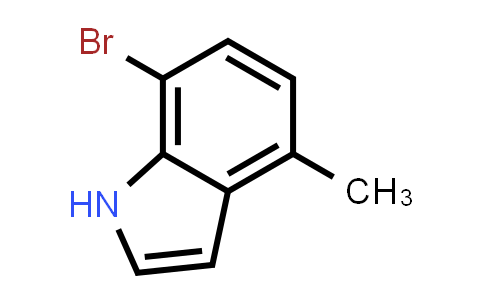 CAS No. 165669-07-8, 7-Bromo-4-methyl-1H-indole