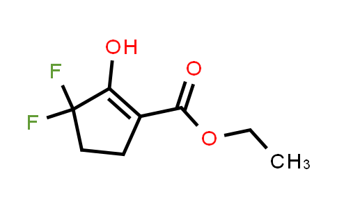 CAS No. 1660125-17-6, Ethyl 3,3-difluoro-2-hydroxycyclopent-1-enecarboxylate