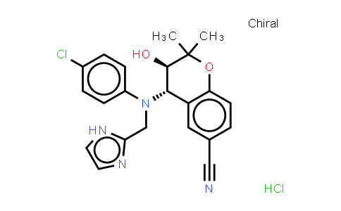CAS No. 166095-95-0, BMS-191095 (monohydrochloride)