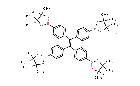 CAS No. 1660996-72-4, 1,1,2,2-Tetrakis(4-(4,4,5,5-tetramethyl-1,3,2-dioxaborolan-2-yl)phenyl)ethene