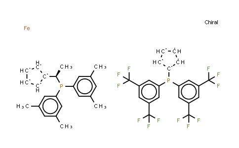 166172-63-0 | (R)-(-)-1-[(S)-2-(Di(3,5-bis-trifluoromethylphenyl)phosphino)ferrocenyl]ethyldi(3,5-dimethylphenyl)phosphine