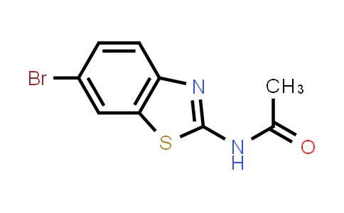 CAS No. 16628-26-5, N-(6-Bromobenzo[d]thiazol-2-yl)acetamide