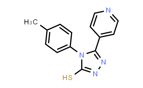 CAS No. 16629-43-9, 4-(4-Methylphenyl)-5-(4-pyridinyl)-4h-1,2,4-triazole-3-thiol