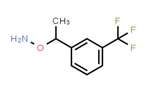 CAS No. 166315-81-7, O-(1-(3-(Trifluoromethyl)phenyl)ethyl)hydroxylamine