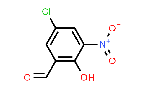 16634-90-5 | 5-Chloro-2-hydroxy-3-nitrobenzaldehyde
