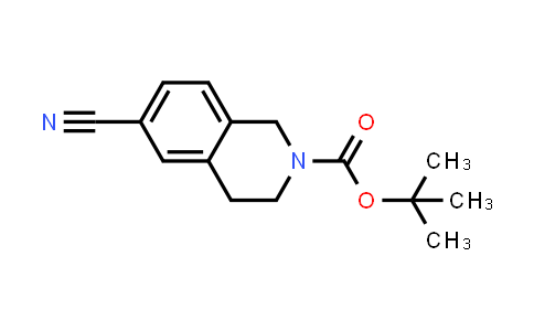 CAS No. 166398-33-0, tert-Butyl 6-cyano-3,4-dihydroisoquinoline-2(1H)-carboxylate