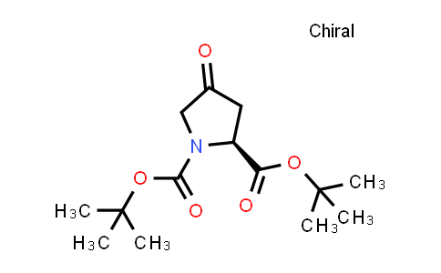 CAS No. 166410-05-5, di-tert-Butyl (S)-4-oxopyrrolidine-1,2-dicarboxylate