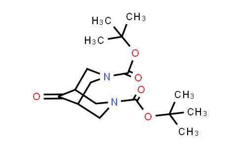 CAS No. 1664366-95-3, di-tert-butyl 9-oxo-3,7-diaza-bicyclo[3.3.1]nonane-3,7-dicarboxylate