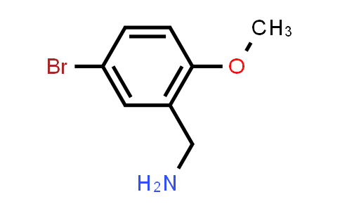 CAS No. 166530-78-5, (5-Bromo-2-methoxyphenyl)methanamine