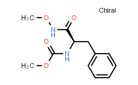 CAS No. 166742-96-7, (R)-methyl 1-(methoxyamino)-1-oxo-3-phenylpropan-2-ylcarbamate
